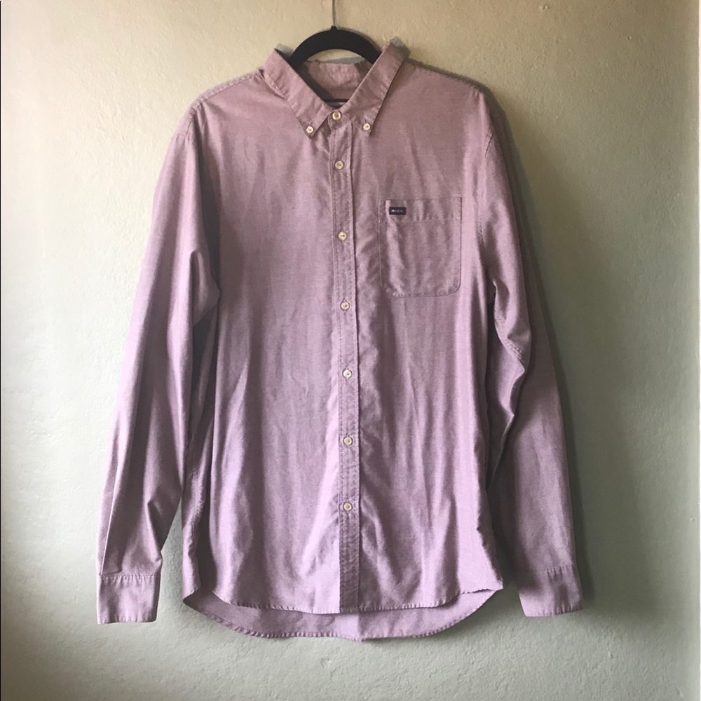 RCVA Slim Fit Button Down Shirt